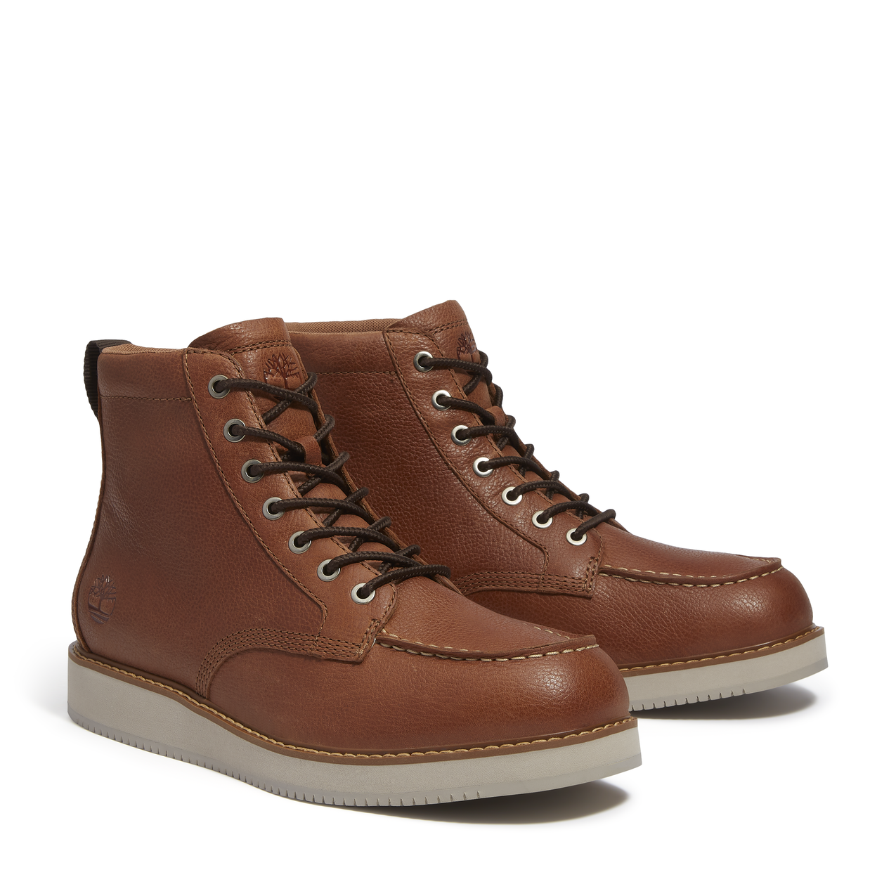 Timberland Medium Brown Full Grain Redwood Edge Essential Mid Boot TB0ACUTEM4